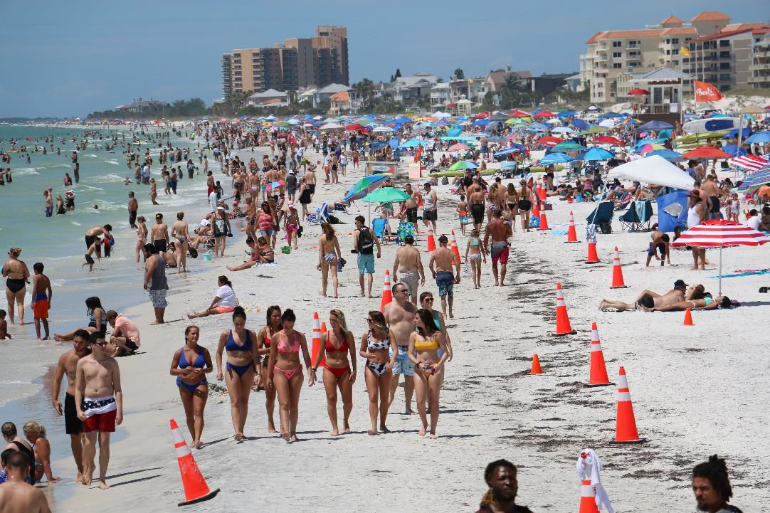 Pinellas’ beach capacity dashboard opening Saturday morning